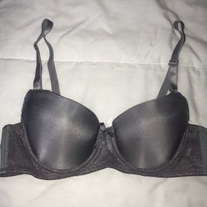 nwot dark grey bra